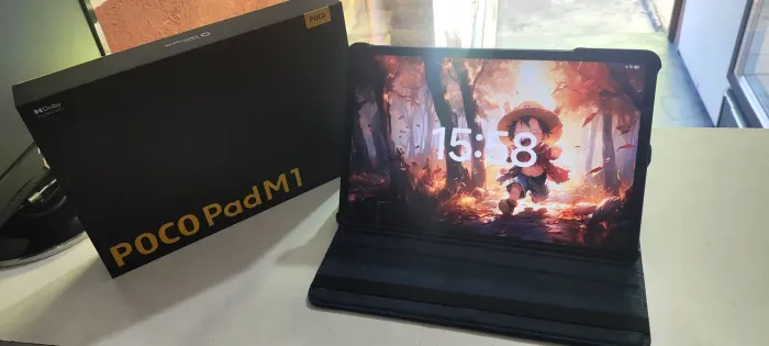 TABLET POCO Pad M1 Azul - 8gb ram, 256 gb Estado de Novo