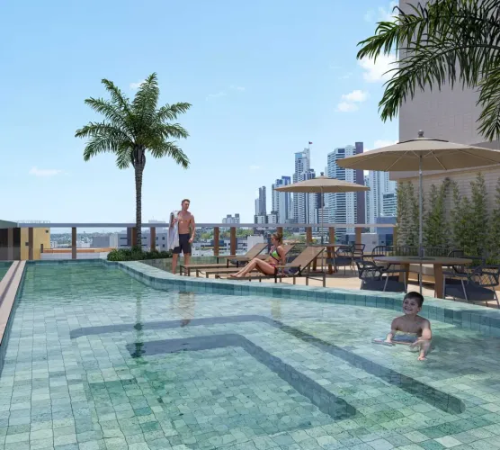 Flats 26m² em Condomínio com Padrão Hoteleiro  Cabo Branco, João Pessoa/PB