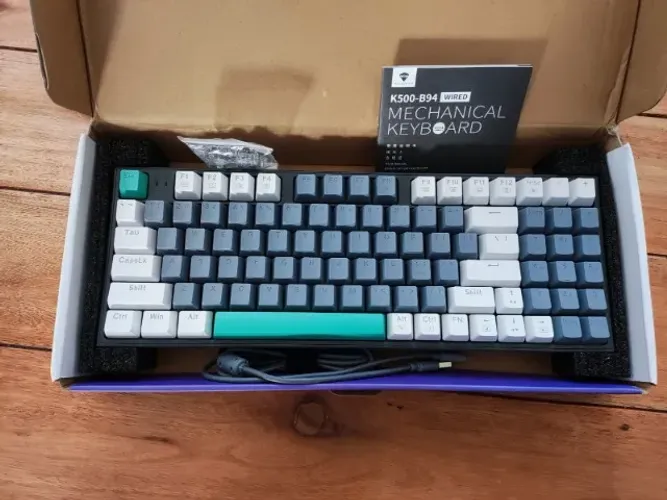 Teclado Mecânico K500-B94 - Switch Brown