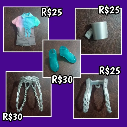 Monster High - Acessórios Porter Geiss