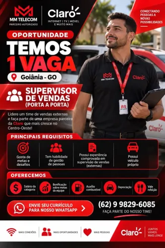 Vaga Supervisor PaP