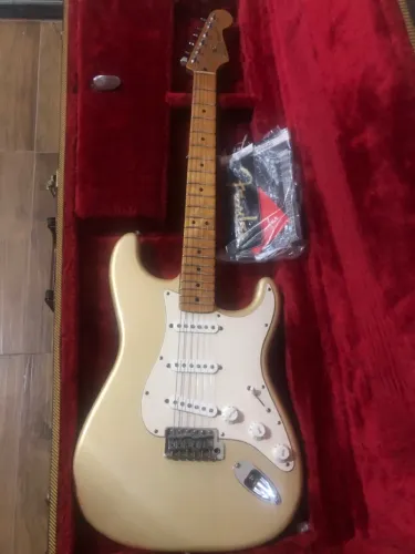 Guitarra Fender Diamond Series, Custom Shop, trastes Inox? Leia o anúncio!
