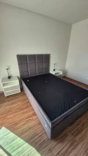 Base Cama Box Baú + Cabeceira Casal