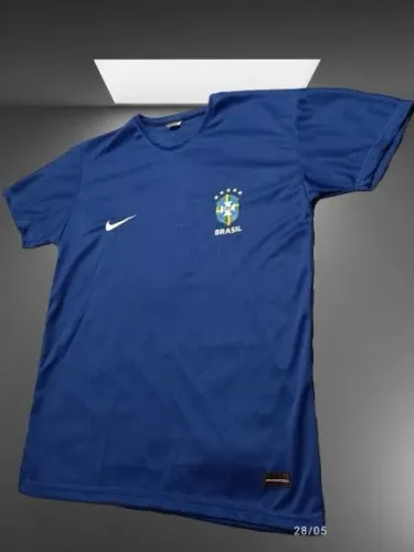 Camisetas Dry Fit unissex azul M, G, GG