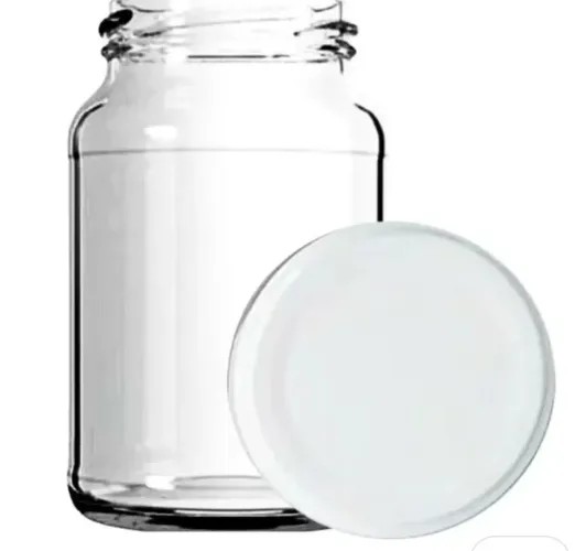 Pote de vidro de conserva 500ml e tampa de metal.<br><br>5,00 a unidade<br>Frete a combinar