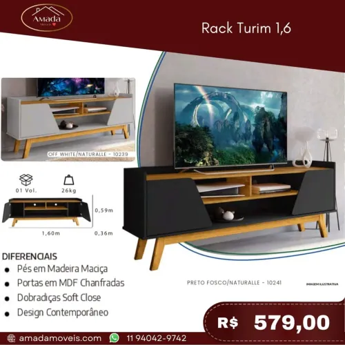 Rack Turim 1,6 - à pronta entrega 