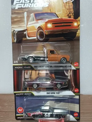 Miniaturas hotweels 3 unidades