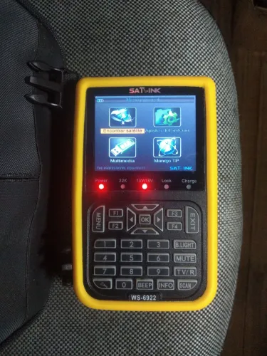 Medidor e localizador de satélites - SatLink Mod. Ws 6922 Novo