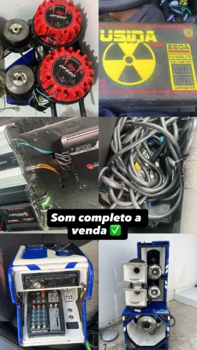 Som automotivo completo