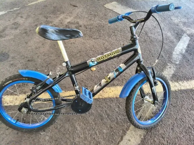 Bicicleta infantil aro 16 de alumínio