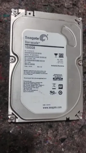 HD Seagate (Barracudal) Para Desktop Computador 1Tb (1000GB)