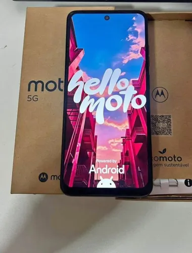 Moto G34 5G NFC na caixa