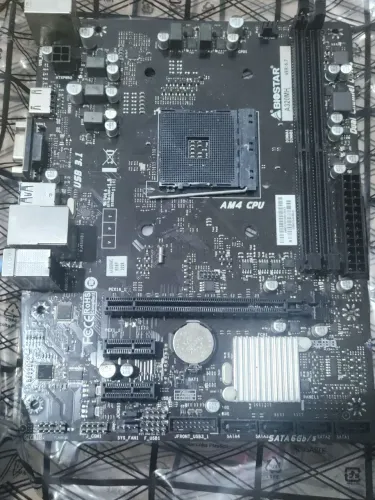 Placa mae a320 biostar com pinos tortos no pci express