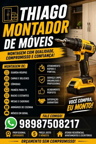 MONTADOR DE MOVEIS: