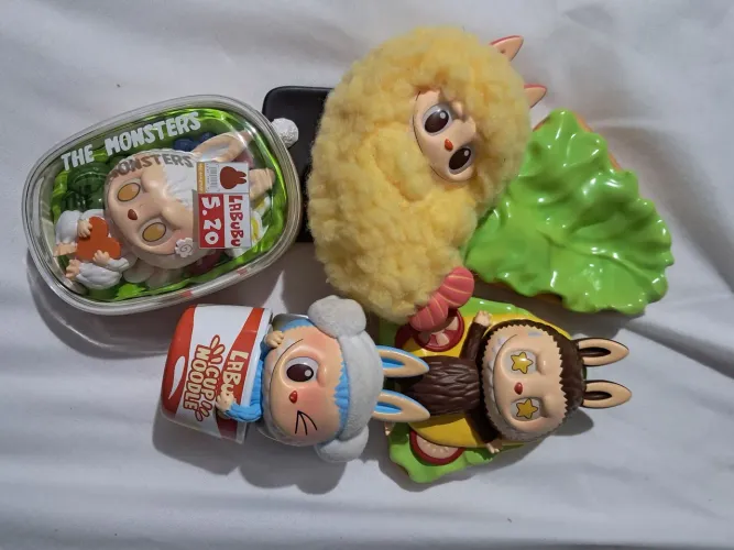 Labubu figure wick mart