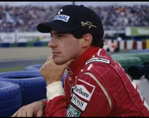 Boné do Ayrton Senna