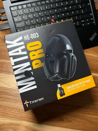 HEADSET MINTAK PRO TITORION - Novo