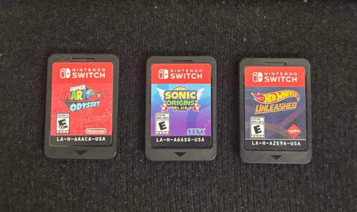 Jogos Nintendo Switch (mídia física) 
