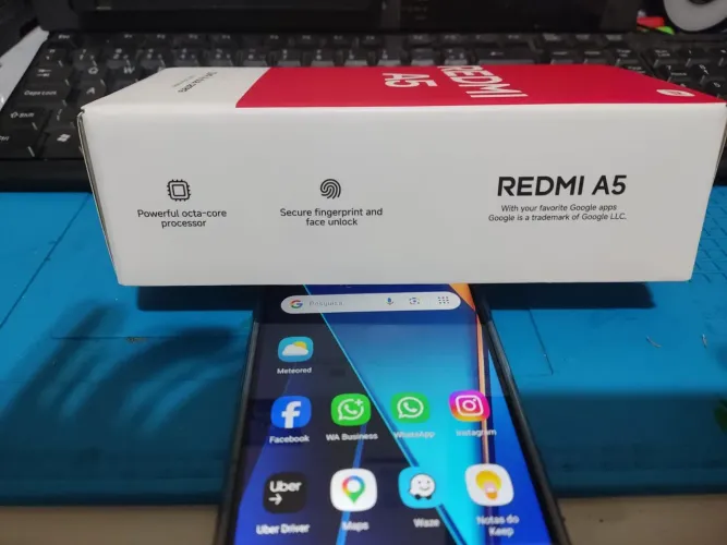 Xiaomi A5 128gb Sandy Gold novo