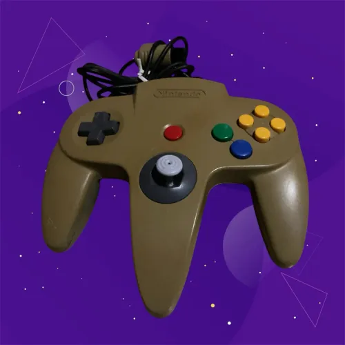 Controle N64 original, leia a descrição do produto 