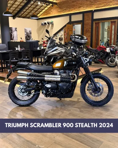 TRIUMPH SCRAMBLER 900 STEALTH EDITION 2024