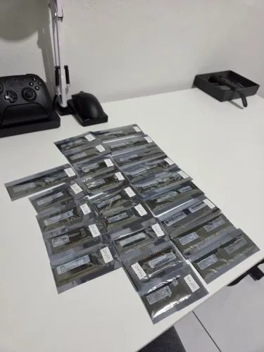 Lote de Memórias RAM (DDR2/DDR3/DDR4)