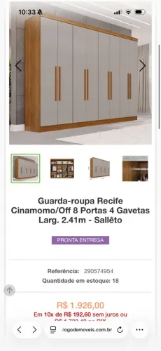 Vendo guarda-roupa