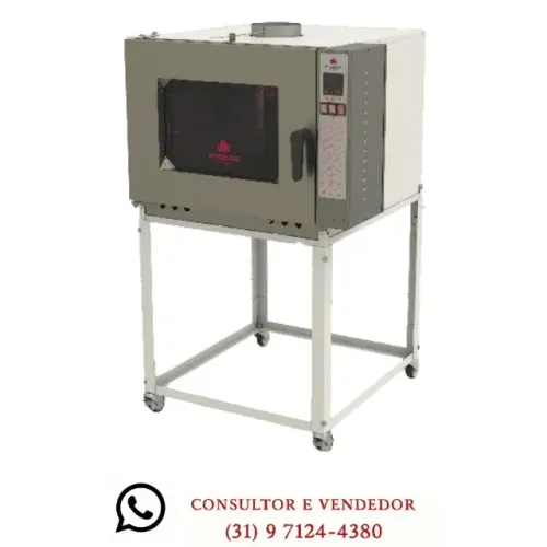 Forno Turbo 5 Esteiras Elétrico Progas Novo