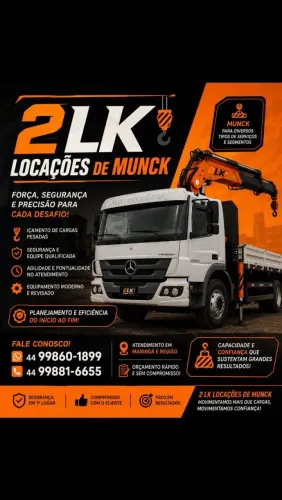 Munck locação e transporte