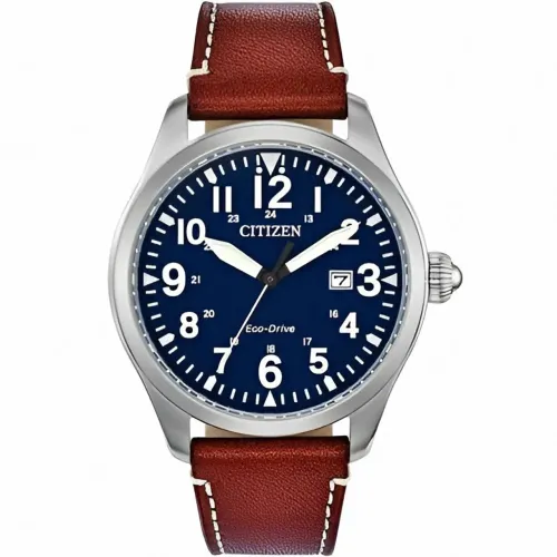 Citizen Relógio Masculino Garrison Militar Eco-Drive Military Weekender - Novo, Original!