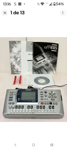 YAMAHA QY100 24-Track Portable MIDI Music Sequencer From Japan With adaptor
