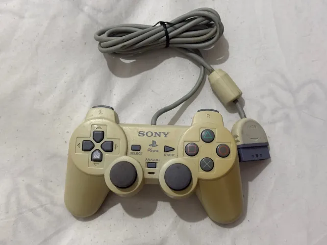 Controle PSone Original Sony - DualShock 1 SCPH-110 Raro