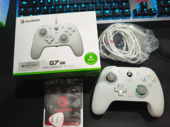 Controle GameSir G7 SE- para PC, Xbox One, Xbox Series X|S- Joysticks Hall/Gatilho Hall