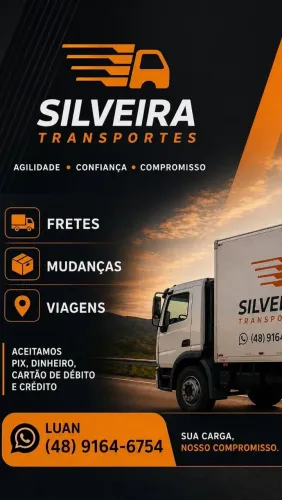 Silveira Transportes | Fretes e mudanças, Palhoça e Região