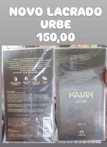 PERFUME MASCULINO KAIAK URBE LACRADO.