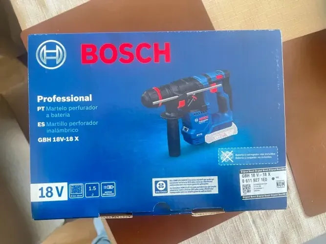 Bosch Martelete Perfurador GBH 18V-18 X sem bateria