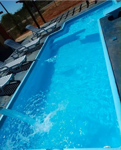 Piscina de fibra
