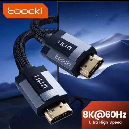 Toccki Cabo HDMI 2.1 de Premium SUA TV/Projetor MERECE UM HDMI À ALTURA