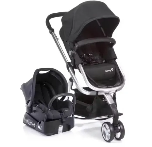 Carrinho com Bebê Conforto e Base Mobi Safety 0-15kg