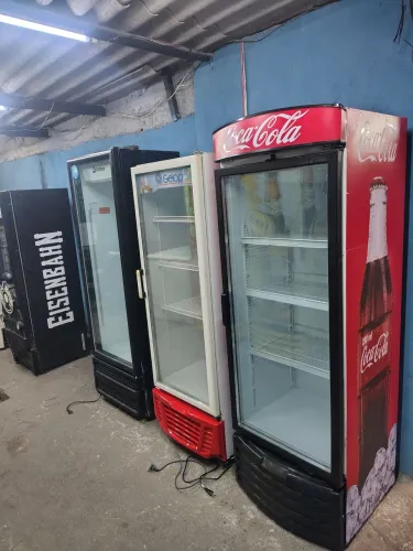 Geladeira Expositora gelopar 414 litros entrega 