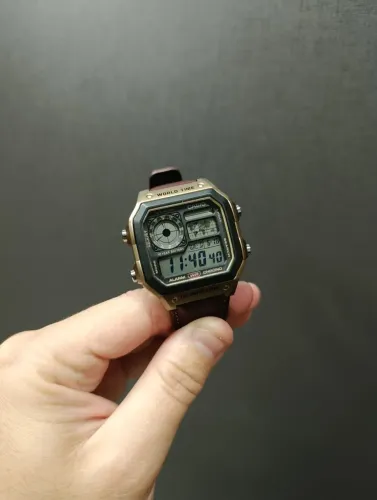 Vendo Relógio Casio Masculino AE-1200WHL-5AVDF
