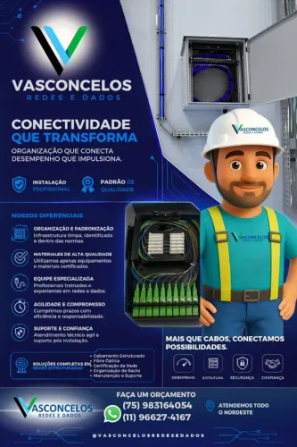 Redes estruturada, atendimento direto ou terceiro 