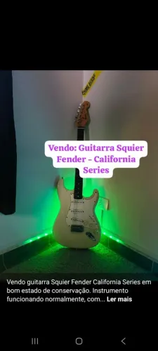 Guitarra Squier Fender - California Series