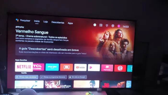 Tv smart tcl 55 polegadas
