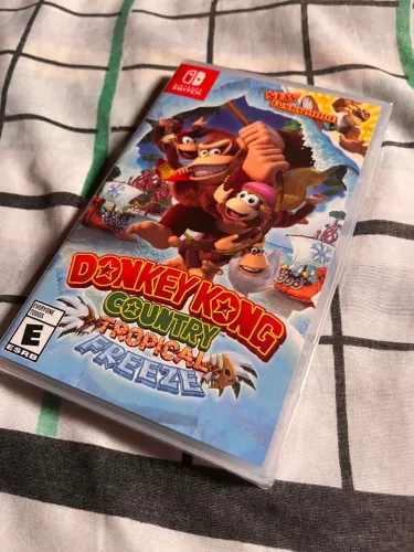 Jogo Donkey Kong Country Freeze Switch Lacrado
