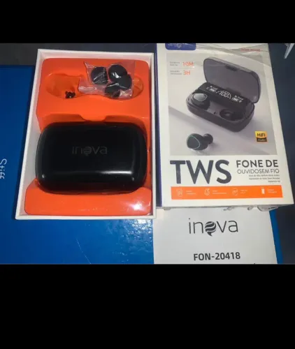 Fone Bluetooth Inova TWS FON-20418 - Novo na Caixa