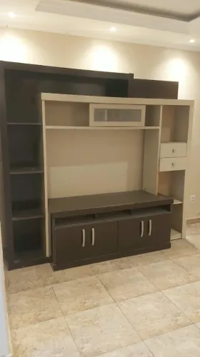Estante Home Theater para Sala com Painel e Prateleiras
