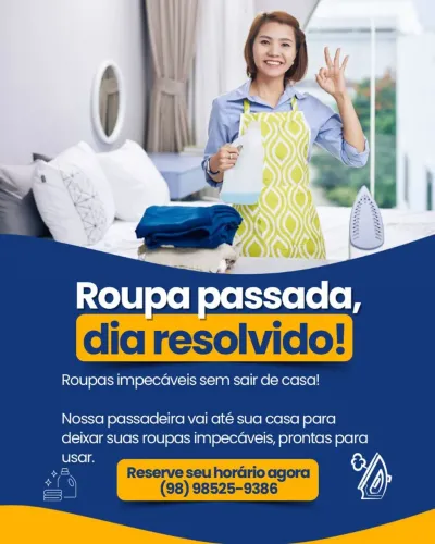 PASSADEIRA de ROUPAS