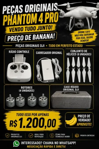 Peças Drone Phantom 4 pro