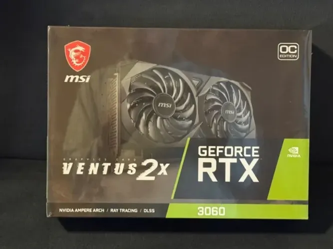 Placa de Vídeo NOVA - MSI RTX 3060 12 GB
